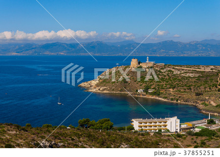 Seashore and Lighthouse in Cagliari, Sardegna Seashore and Lighthouse in Cagliari, Sardegna 37855251