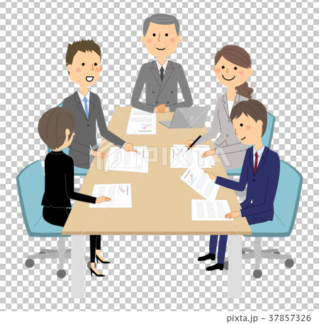 ビジネスシーン　会議 37857326