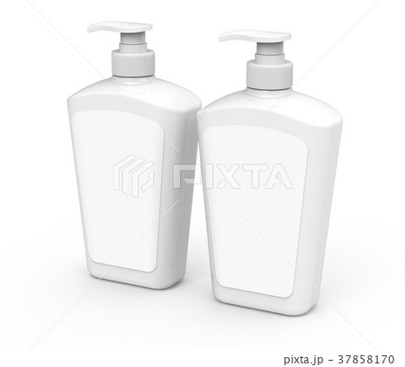 Pump dispenser bottle mockup 37858170