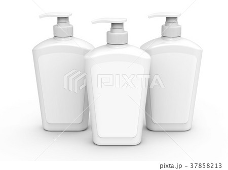 Pump dispenser bottle mockup 37858213