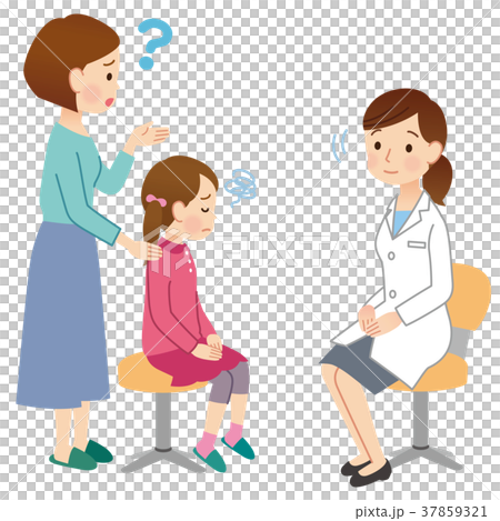 小児科　子供　診察　心療内科 37859321