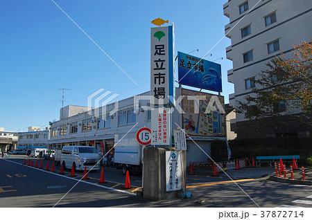 足立区千住橋戸町にある、中央卸売市場の足立市場 足立区千住橋戸町にある、中央卸売市場の足立市場 37872714