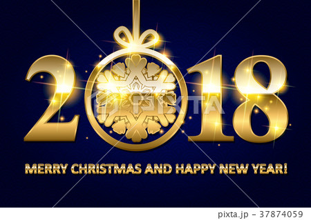 Happy New Year 2018. 37874059