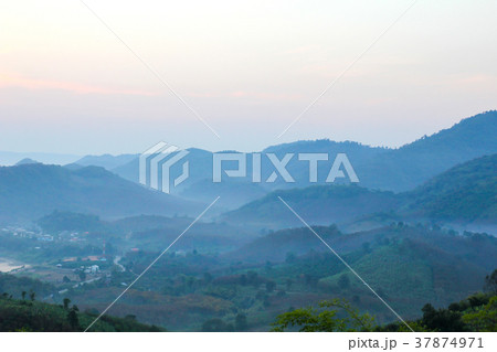 Mountains View from Phu Huay Isan in Nong Khai 37874971