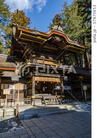 信州の神社仏閣　諏訪大社下社春宮　長野県諏訪郡下諏訪町 37875653