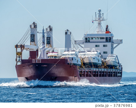 Ship on the water. Ship on the water. 37876981