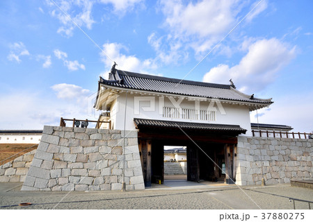国史跡赤穂城跡 本丸表門 赤穂浪士 国史跡赤穂城跡 本丸表門 赤穂浪士 37880275