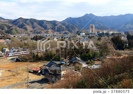 西武秩父線「横瀬町俯瞰風景」 37880375
