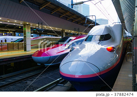 上越新幹線と秋田新幹線(横) 上越新幹線と秋田新幹線(横) 37882474