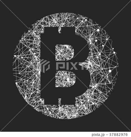 Vector symbol of bitcoin technology 37882976