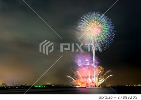 幕張ビーチ花火フェスタ 2017年8月撮影 37883205