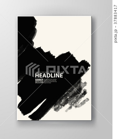 Black abstract design. Black abstract design. 37883417