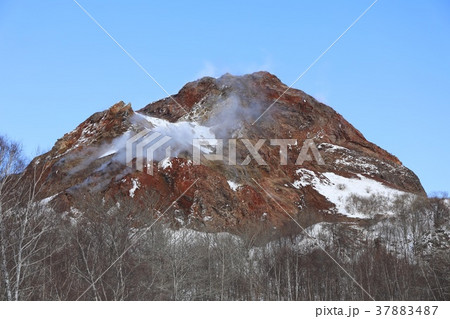 冬の昭和新山 37883487