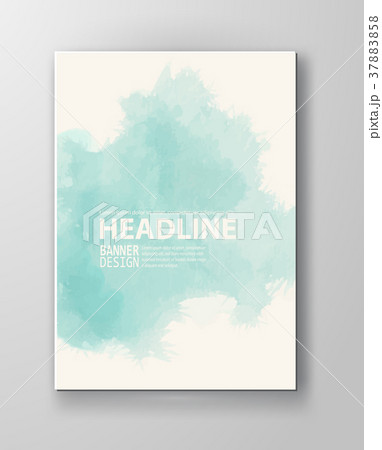 Watercolor design banner Watercolor design banner 37883858