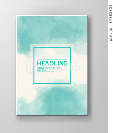 Watercolor design banner Watercolor design banner 37883859