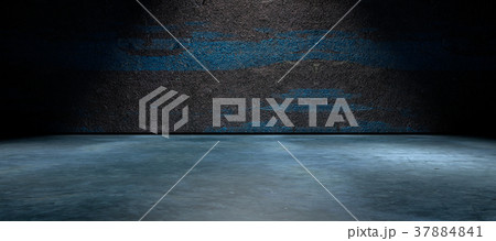 Background empty street and concrete wall 37884841