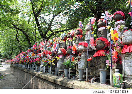 増上寺（東京都港区） 水子地蔵の写真素材 [37884853] - PIXTA