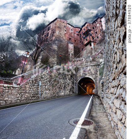 Scenical village landscape Scenical village landscape 37884920