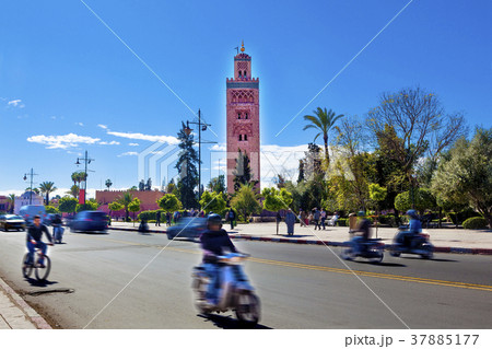 Koutoubia mosque, Marrakesh, Morocco. Koutoubia mosque, Marrakesh, Morocco. 37885177