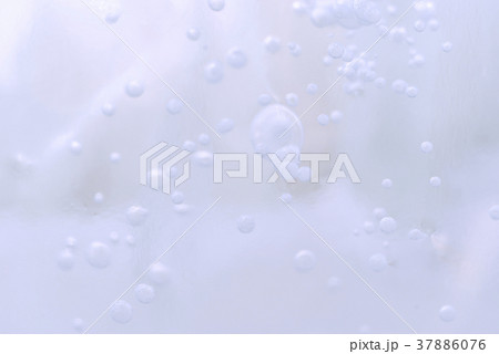 background: matte white ice surface with bubbles 37886076
