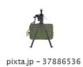 Gun automatic bipod, front view 37886536