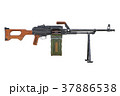 Machinegun automatic, side view 37886538