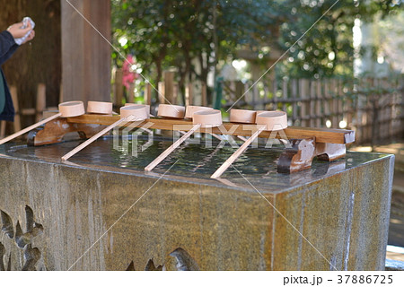 氷川神社の手清め場 氷川神社の手清め場 37886725