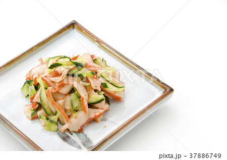 中華いかとキュウリの和え物 中華いかとキュウリの和え物 37886749