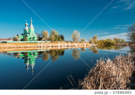 Old Orthodox Church Of The Holy Trinity In Village Old Orthodox Church Of The Holy Trinity In Village 37886985
