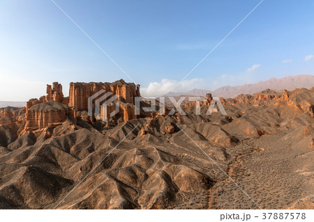 Rainbow mountains in asian geopark at China 37887578