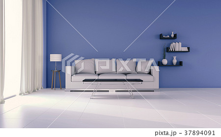 3D rendering of interior modern living room 3D rendering of interior modern living room 37894091