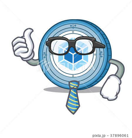 Businessman webpack coin character cartoon 37896061