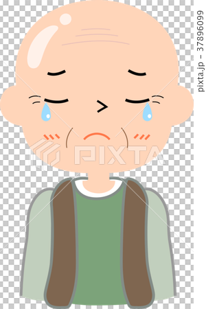 はげたつるピカおじいさん　泣く 37896099