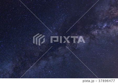 Milky way galaxy and space dust in the universe 37896477