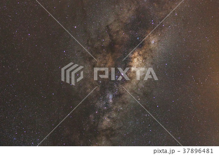 Milky way galaxy and space dust in the universe 37896481