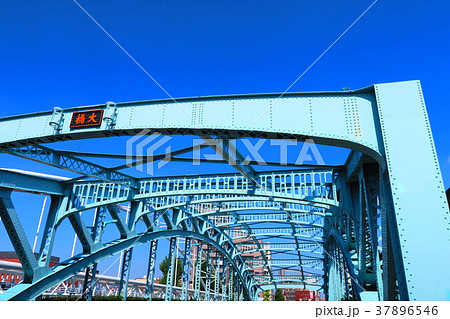 千住大橋の風景 37896546