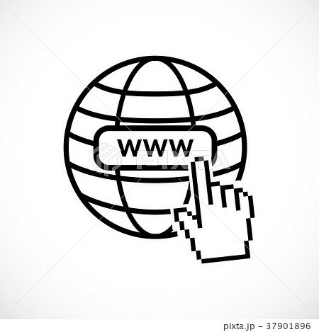 Internet icon illustration Internet icon illustration 37901896