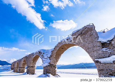 《北海道》タウシュベツ川橋梁・幻の橋 《北海道》タウシュベツ川橋梁・幻の橋 37902259