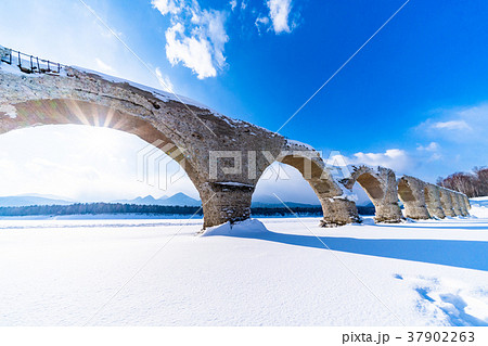 《北海道》タウシュベツ川橋梁・幻の橋 《北海道》タウシュベツ川橋梁・幻の橋 37902263