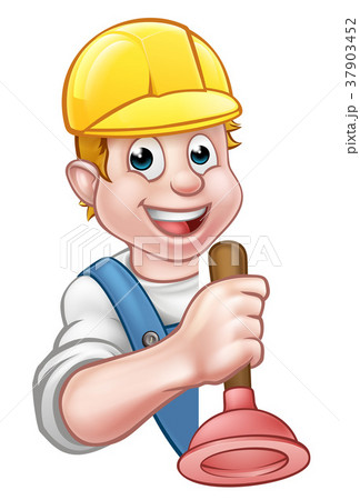 Cartoon Character Plumber Cartoon Character Plumber 37903452