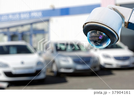 CCTV camera for car dealer monitoring CCTV camera for car dealer monitoring 37904161