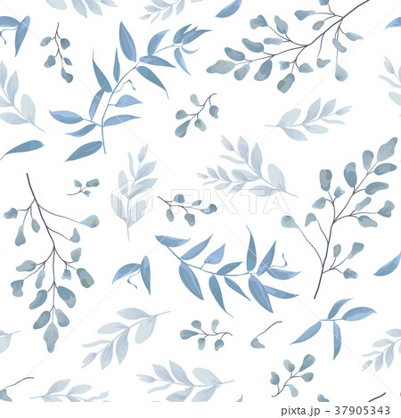 Botanical cute Seamless pattern background print 37905343