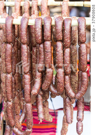 Thai style sausage 37908608