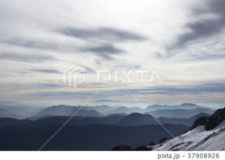 玉龍雪山 雪の山 雪山 37908926
