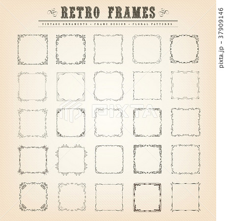 Vintage Old-Fashioned Frames 37909146