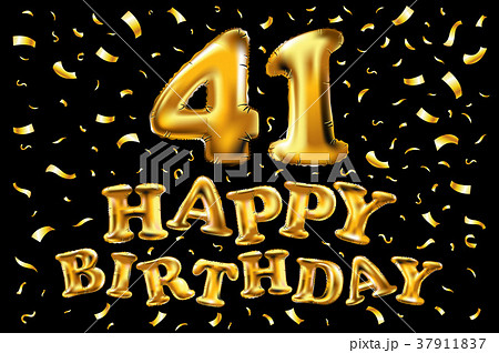 Happy birthday 41 years anniversary celebration Happy birthday 41 years anniversary celebration 37911837
