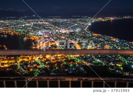 日本三大夜景 北海道函館市函館山 ※2017年10月撮影 37915993