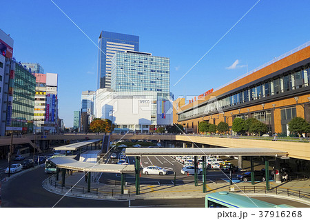 新しくなった仙台駅、西口の風景 37916268