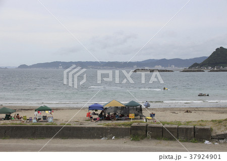 城崎海水浴場（千葉県鴨川市） 37924901