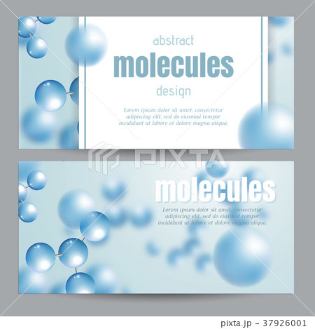 abstract molecules background. abstract molecules background. 37926001